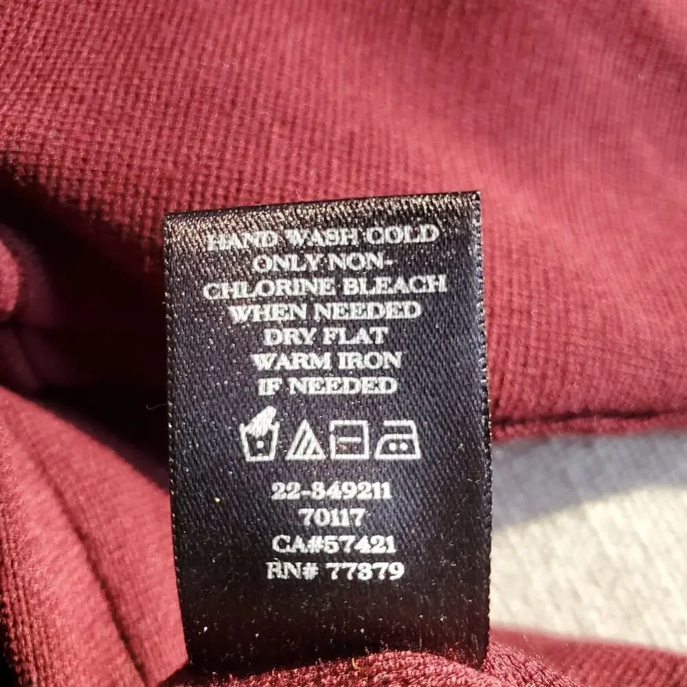 Ann Taylor burgundy sweater size XS